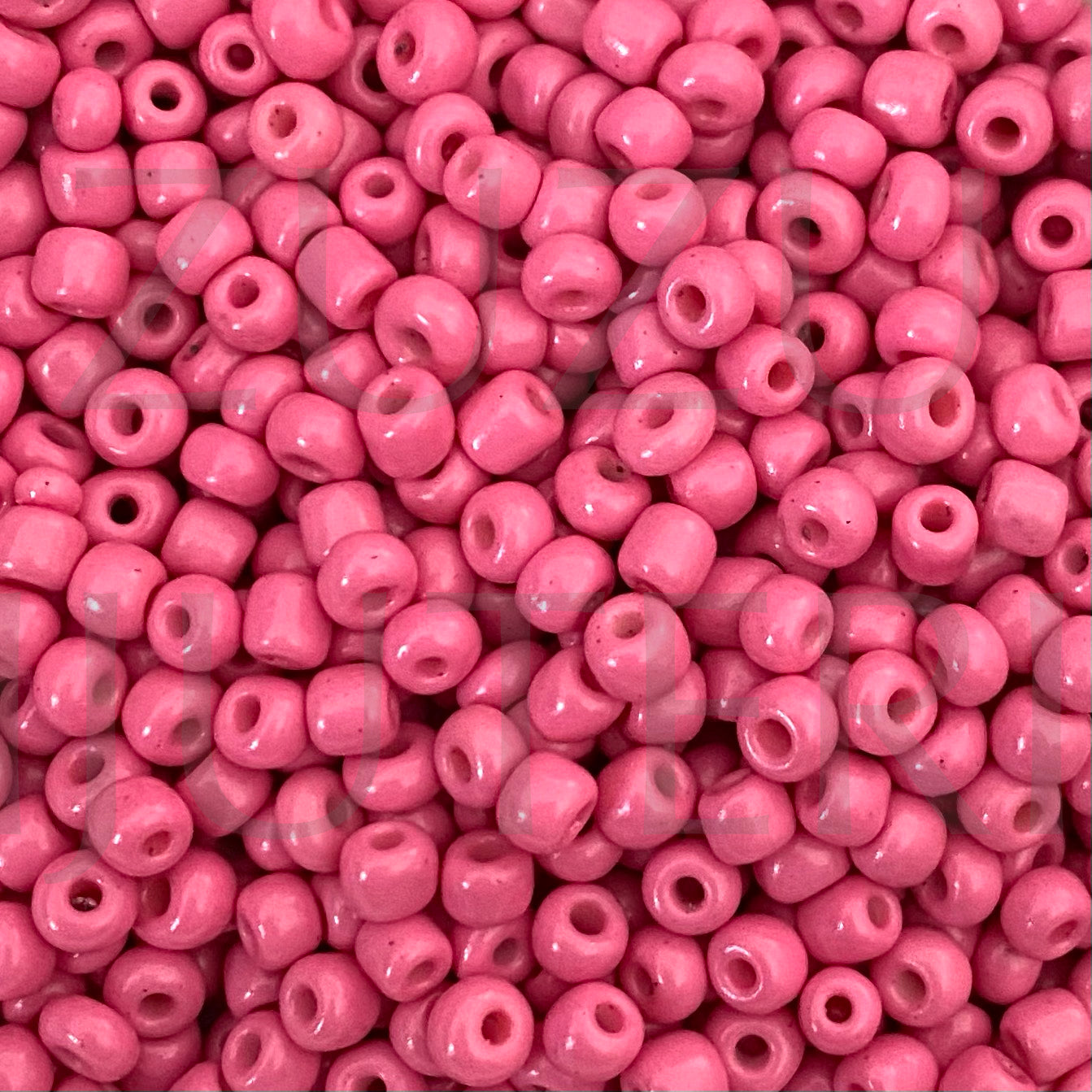 Pink seed beads 4mm (45g)