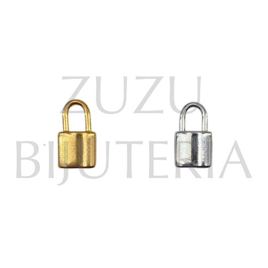 Pendant Padlock 11mm x 6mm - Stainless Steel