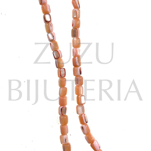 Mother of pearl strand 4mm x 3mm (47cm)