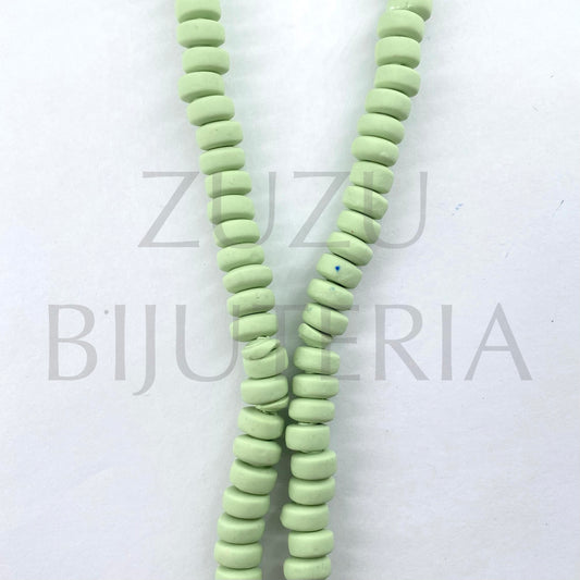 Fimo Bead Dry Green 3mm x 6mm - Fimo