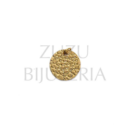 Pendente Rustica Dourado 13mm - Aço Inox