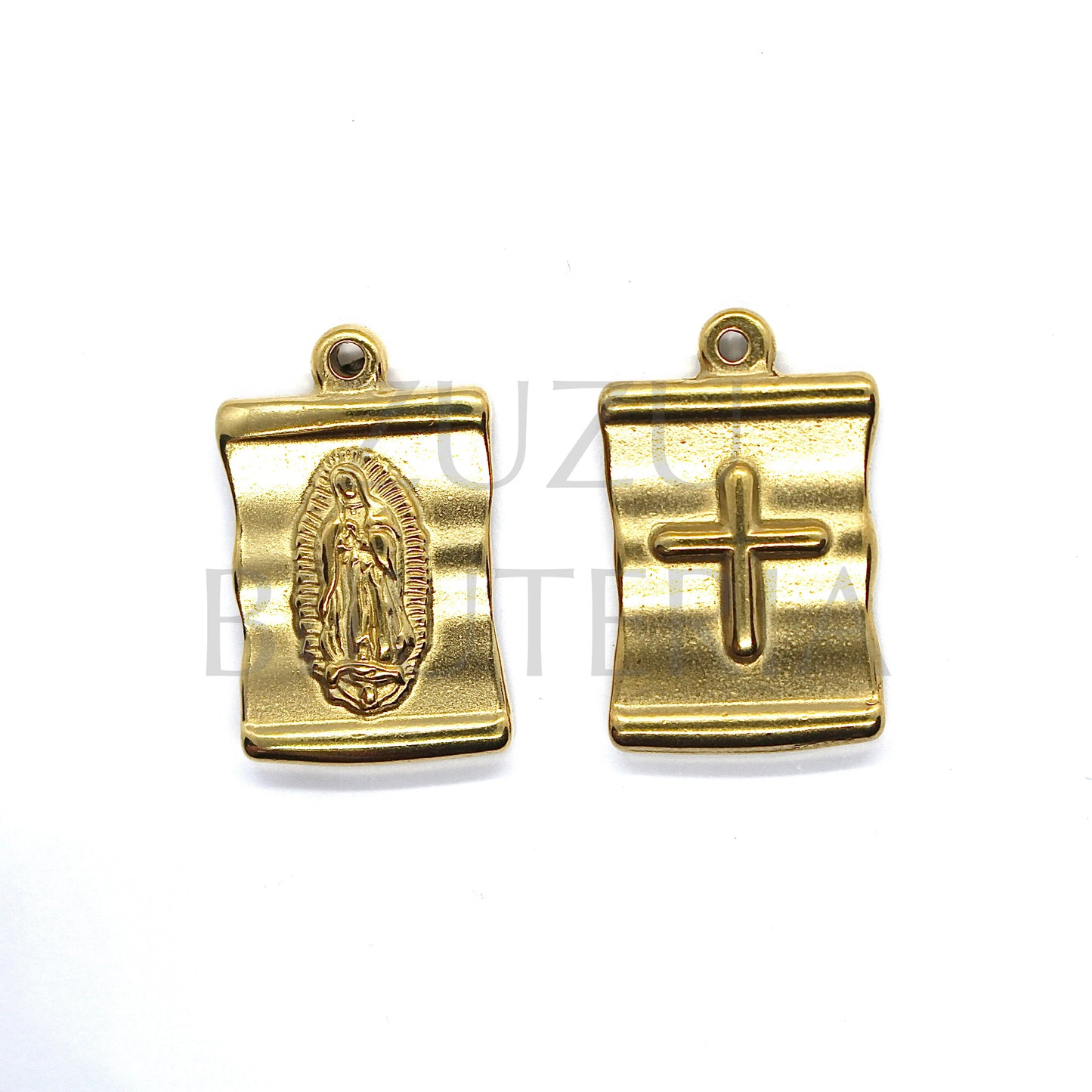 Pendente Nossa Senhora 20mm x 15mm - Aço Inox