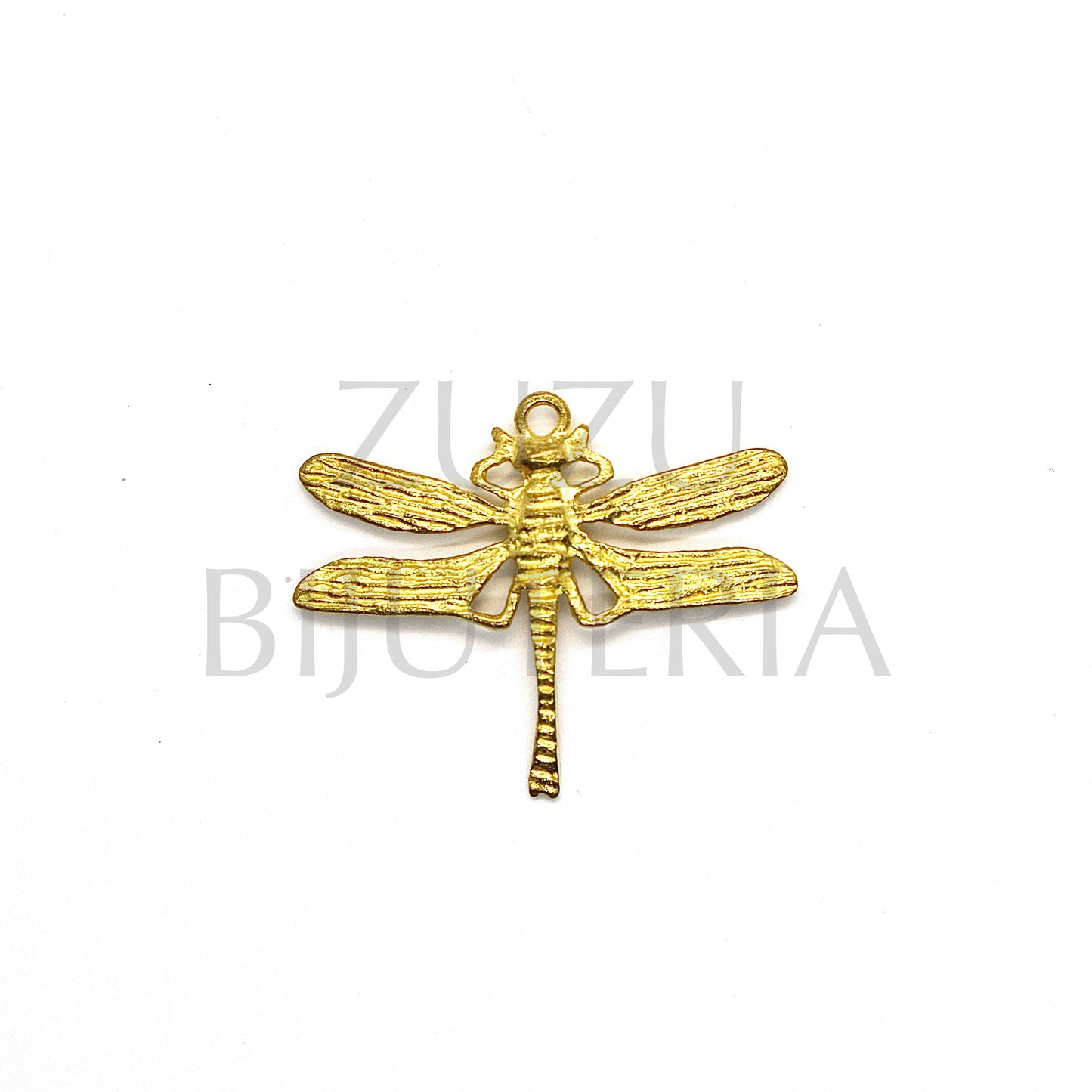 Pendente Besouro Dourado 21mm x 25mm - Cobre