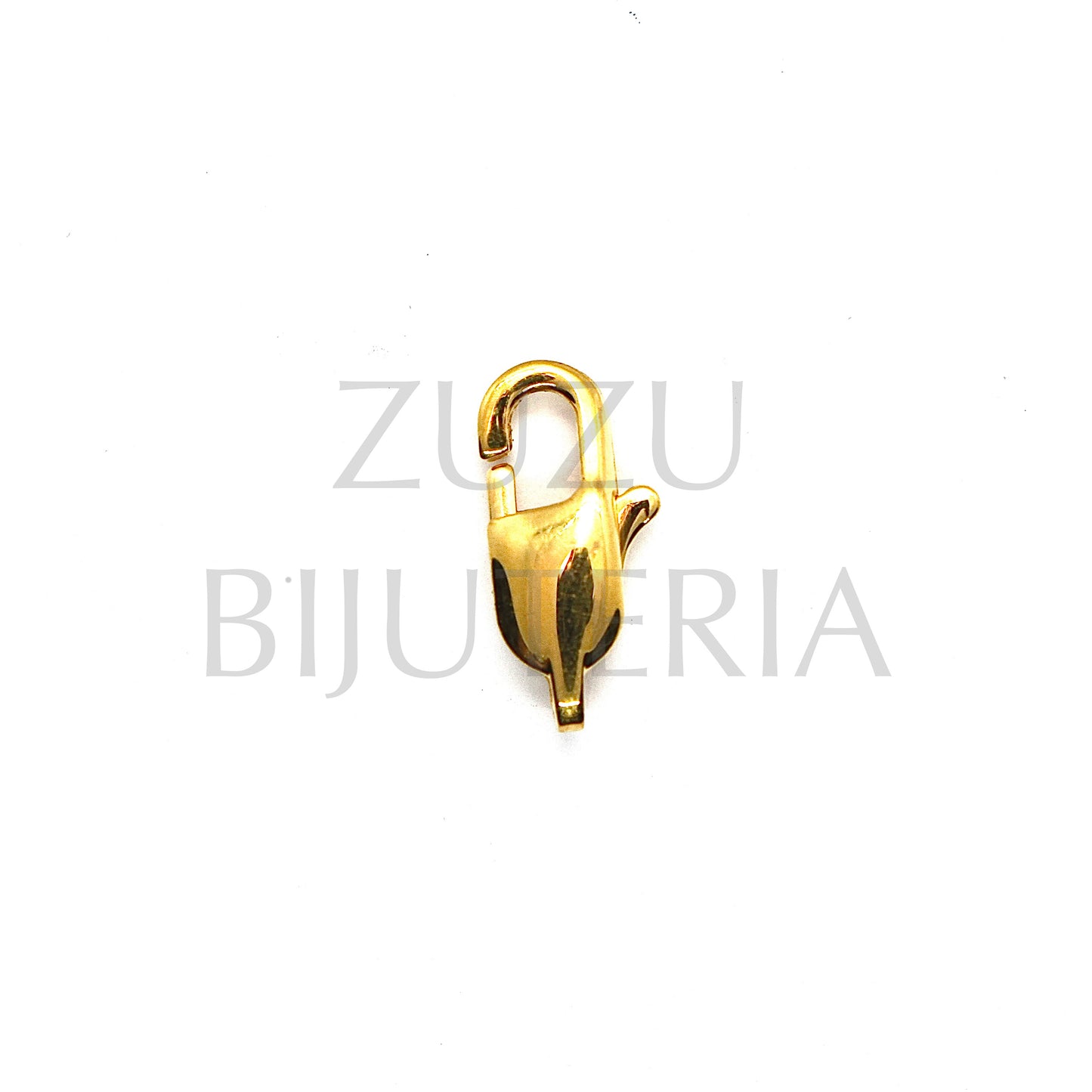 Golden Carabiner Clasp - Stainless Steel