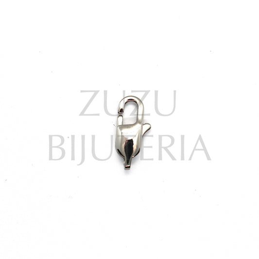 Silver Carabiner Clasp - Stainless Steel