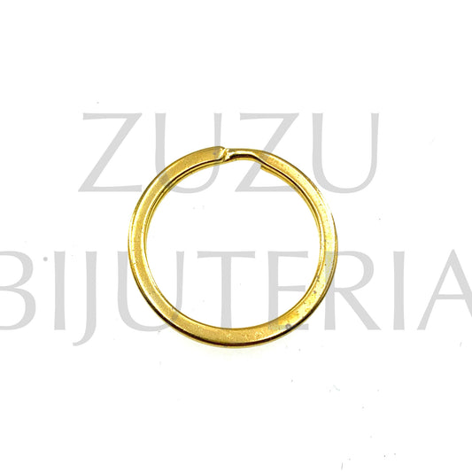 Golden Key Holder Ring 27mm - Copper