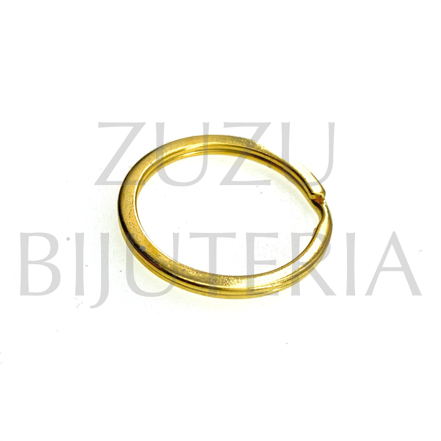 Argola Porta Chaves Dourado 27mm - Cobre