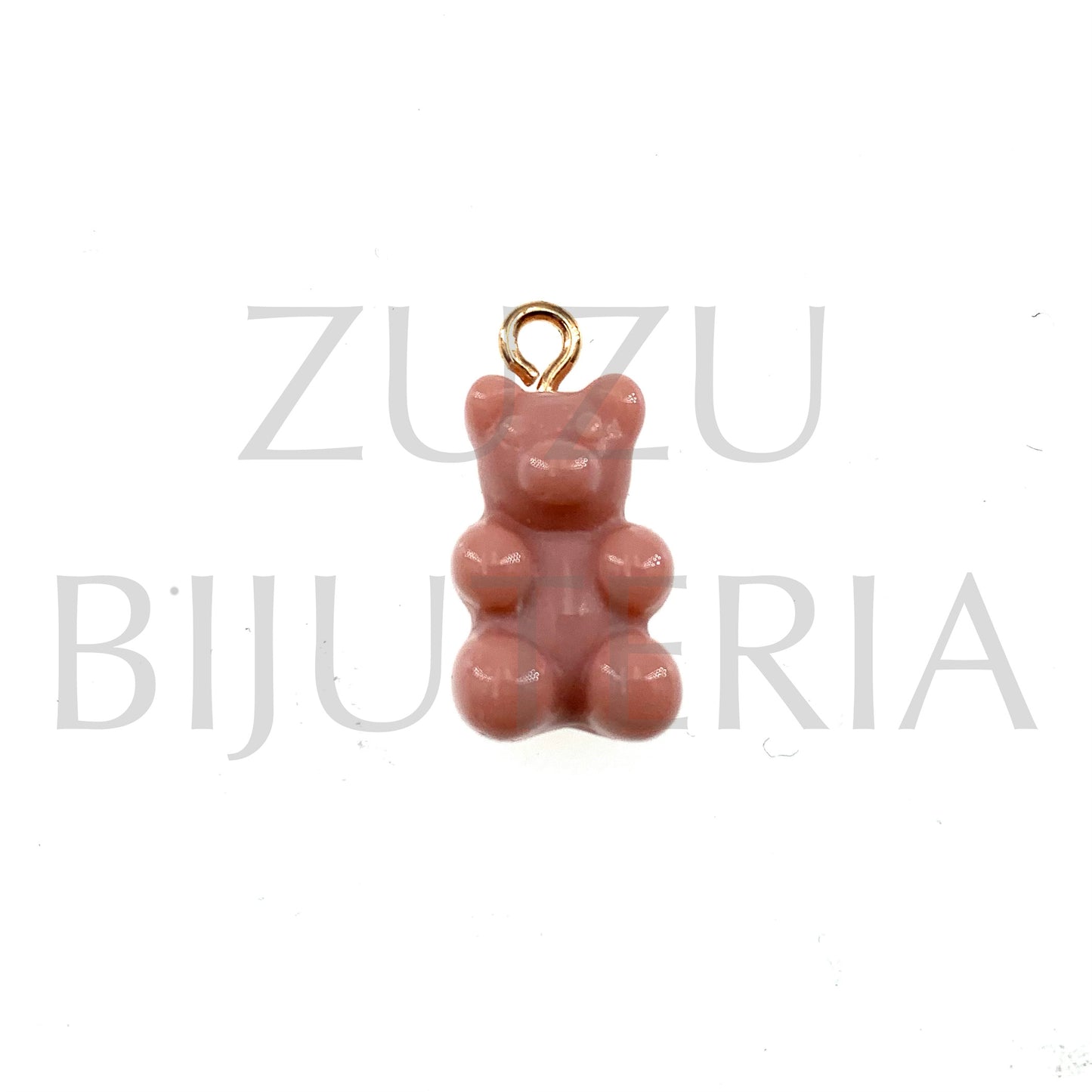 Bear Pendant 16mm x 10mm - Acrylic