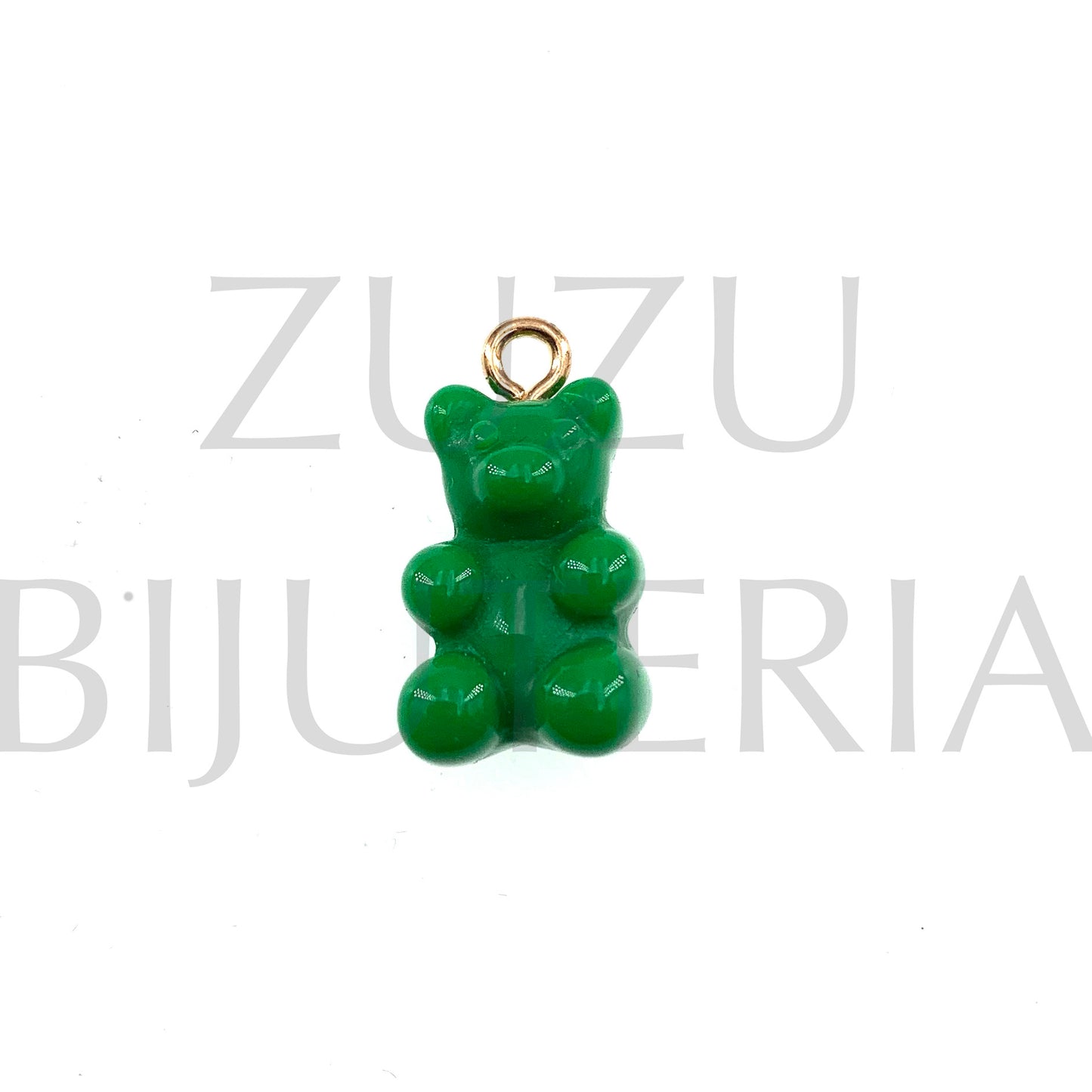 Bear Pendant 16mm x 10mm - Acrylic