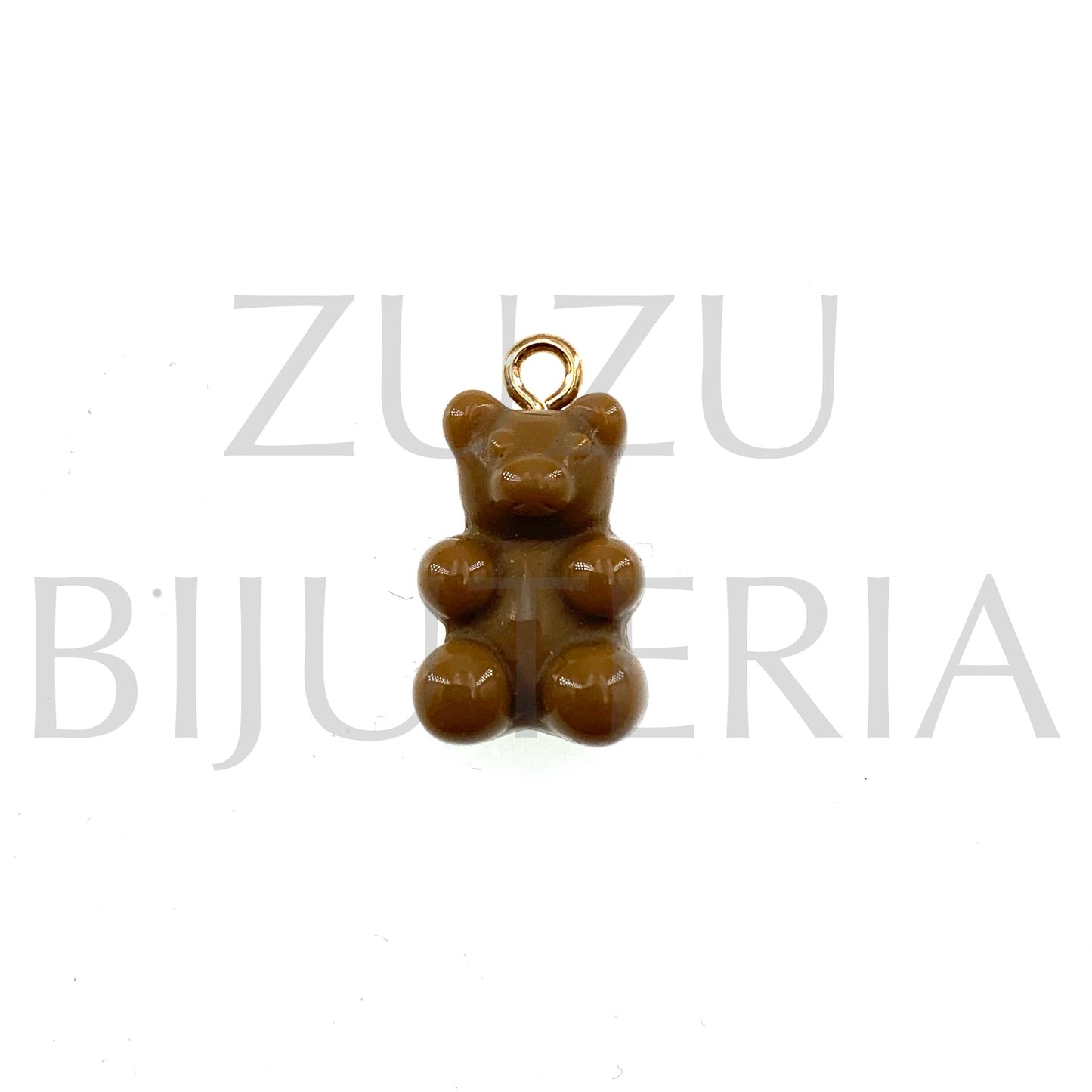 Bear Pendant 16mm x 10mm - Acrylic