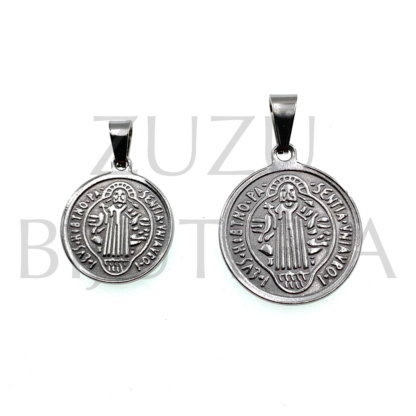 Pendant São Bento Silver - Stainless Steel