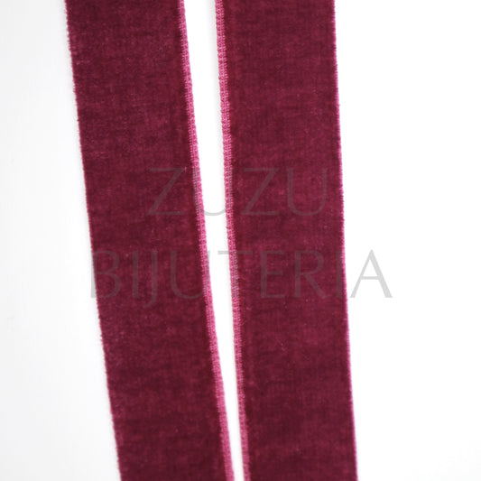 Fio Veludo Violeta 16mm (77cm) com Elástico