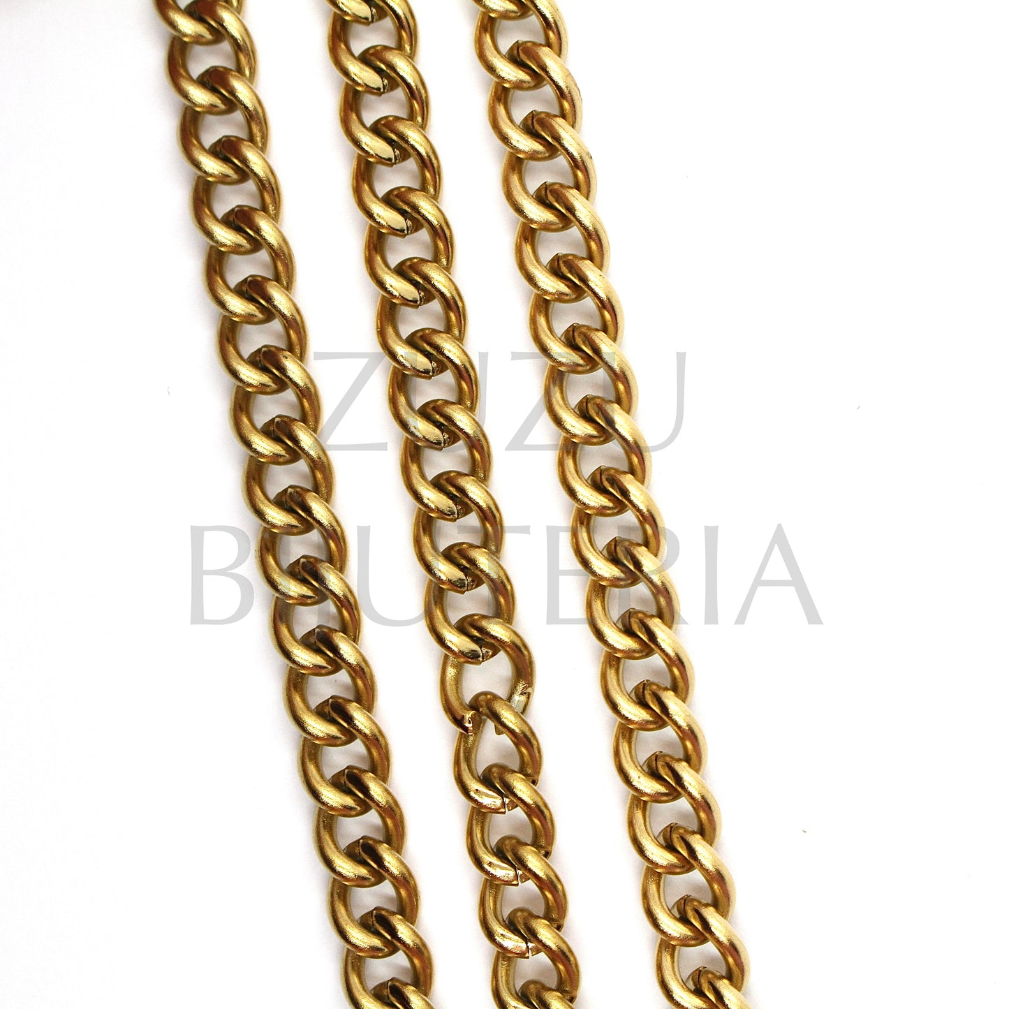 Twisted Link Chain 7mm - Stainless Steel