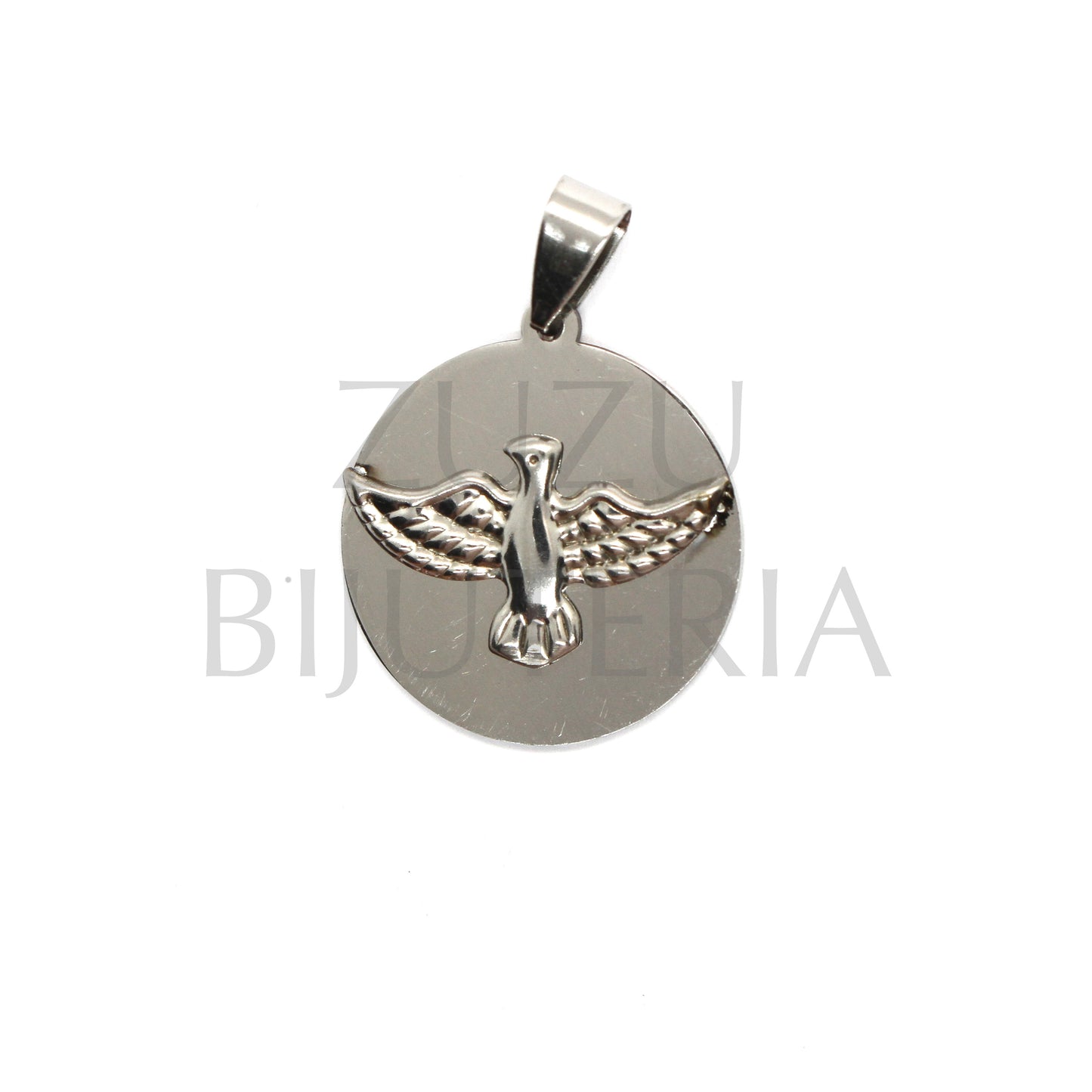 Holy Spirit Pendant 25mm - Stainless Steel