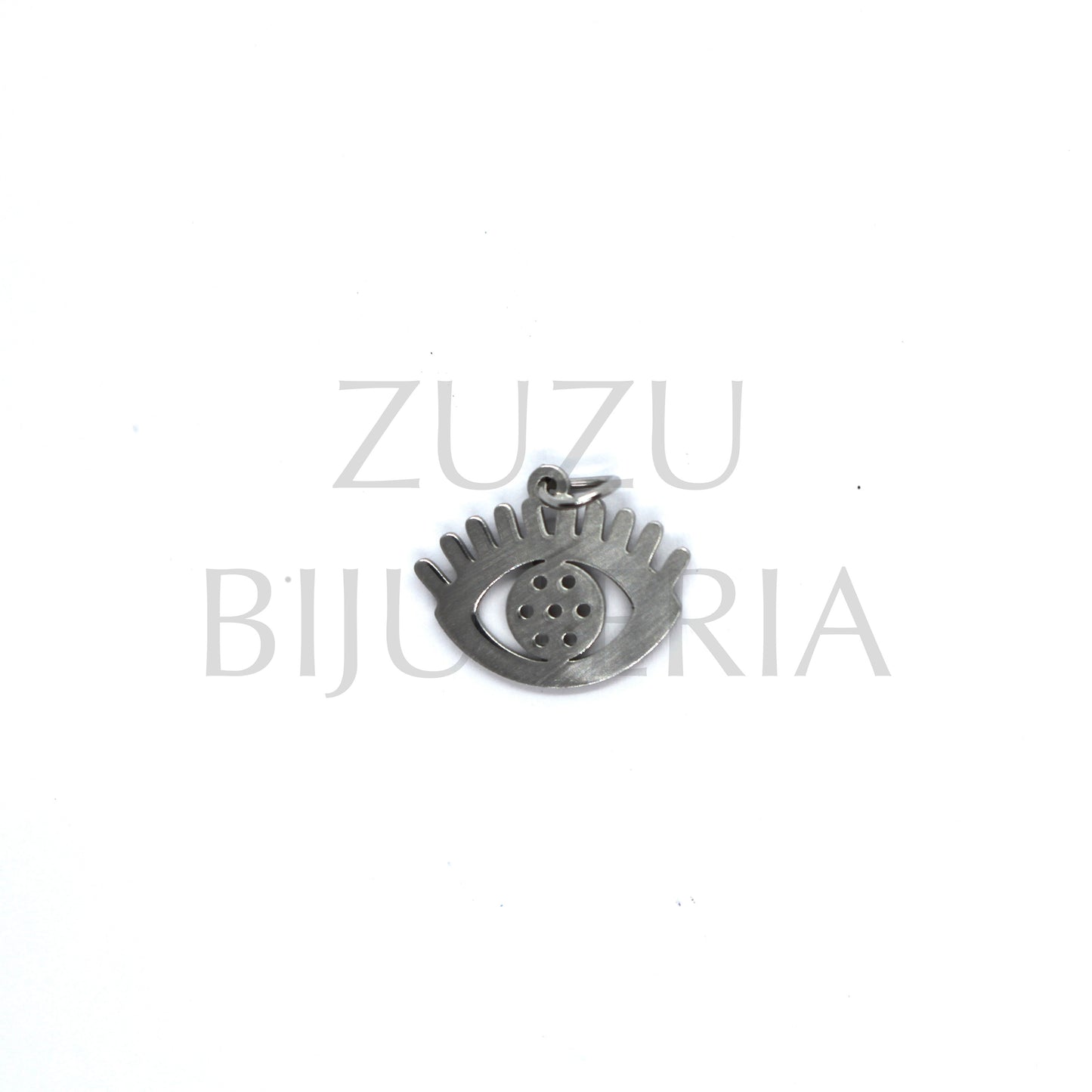 Pendente Olho 13mm x 16mm - Aço Inox