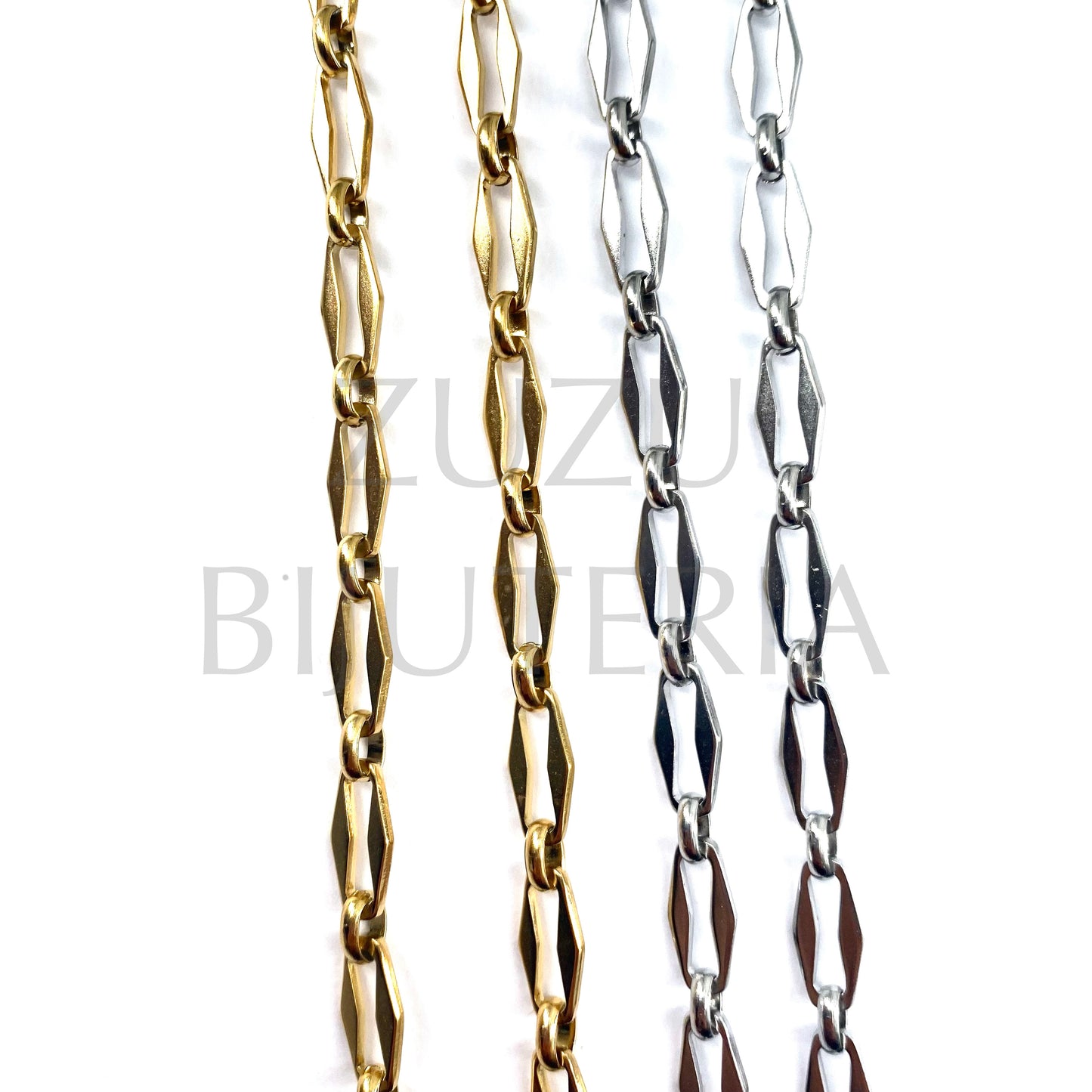 Chain 15mm x 7mm - Stainless Steel