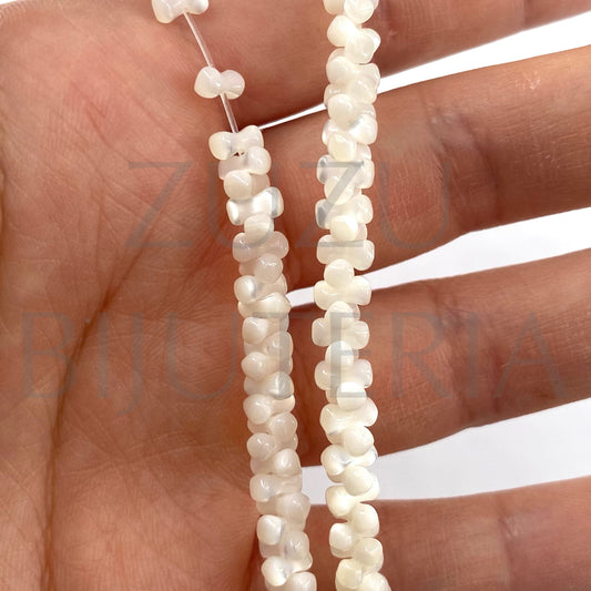 Mother of Pearl Bead 3mm x 5mm (Pack of 20)