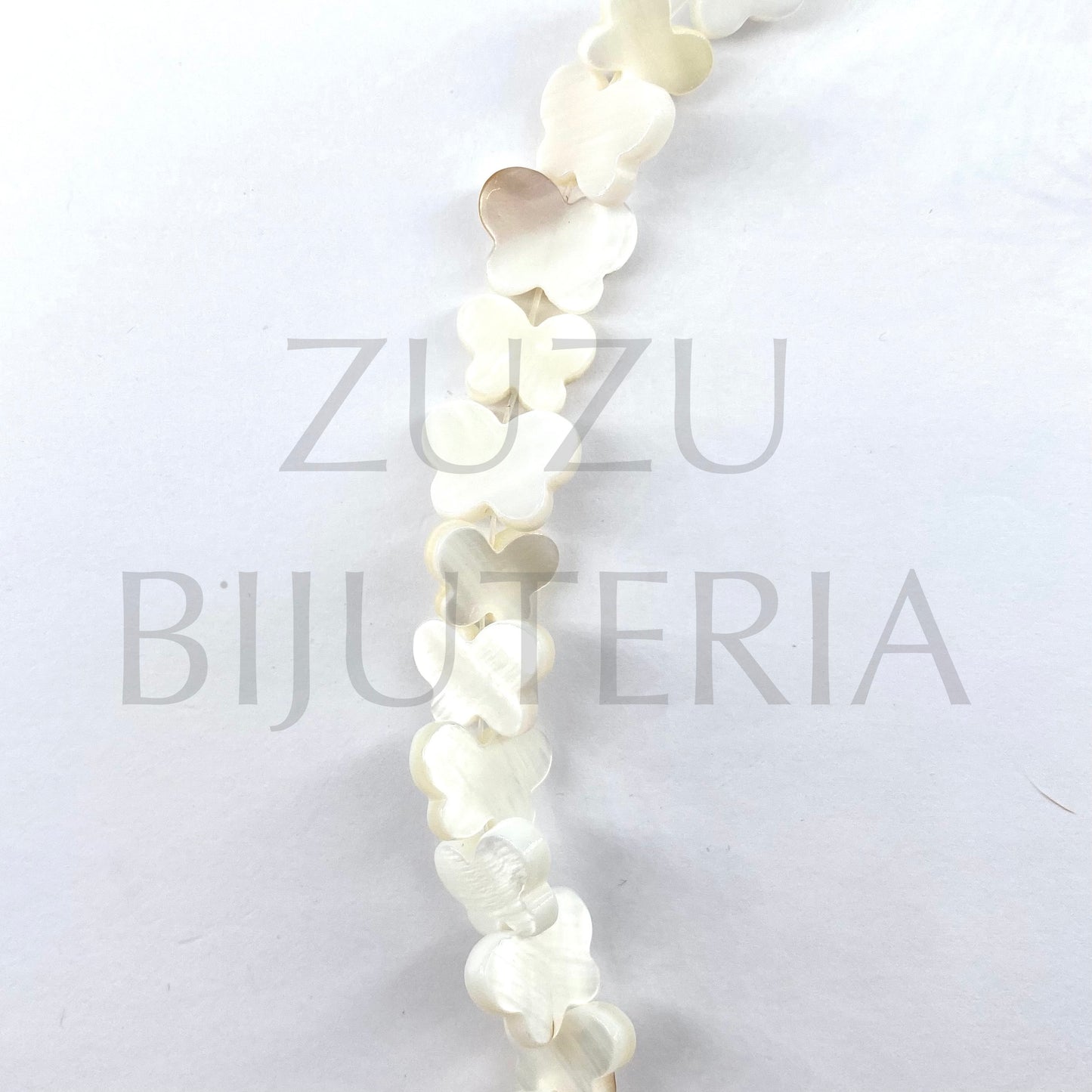 Mother of Pearl Butterfly Bead 9mm x 13mm