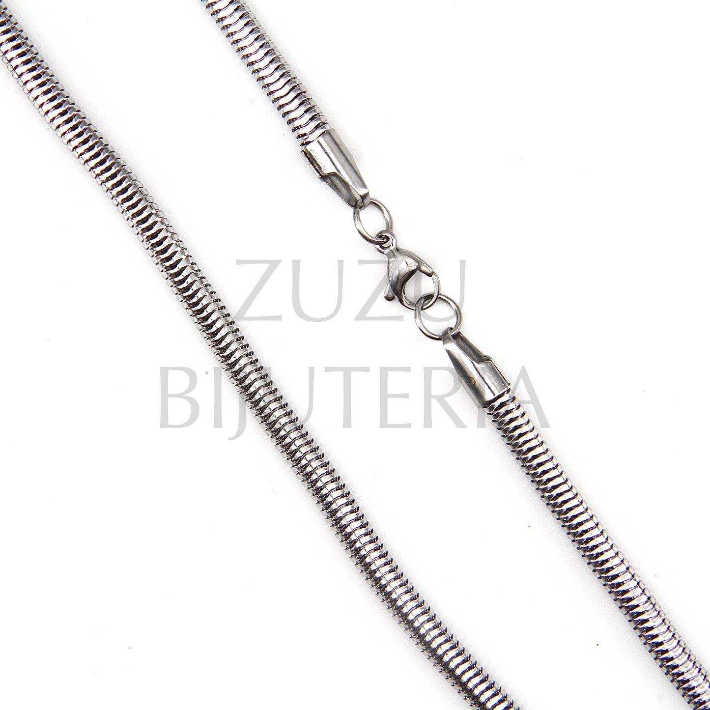 Silver Chain Necklace 4.7mm (45cm) - Stainless Steel