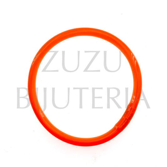 Pulseira Silicone Laranja