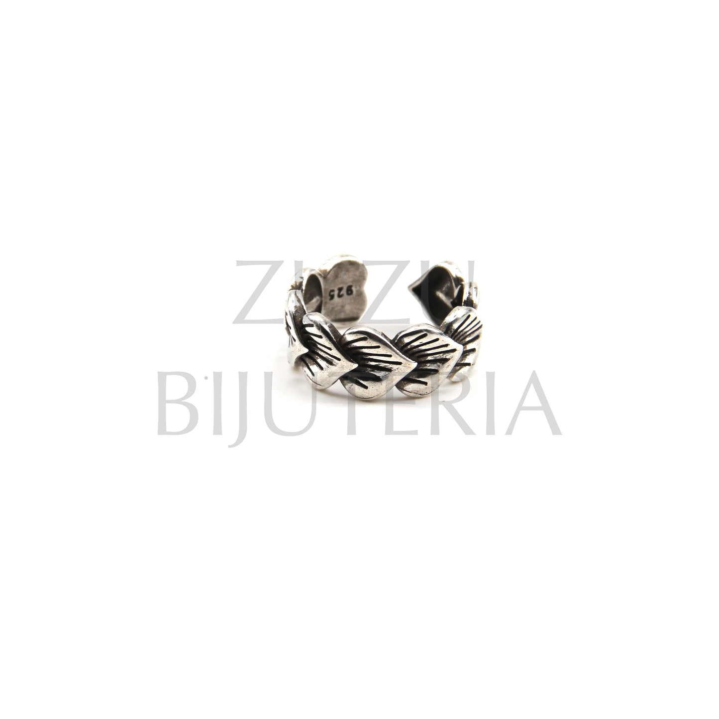 Ring (Adjustable) - Silver Plated