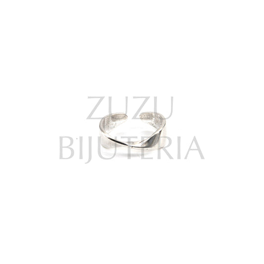 Ring (Adjustable) - Silver Plated