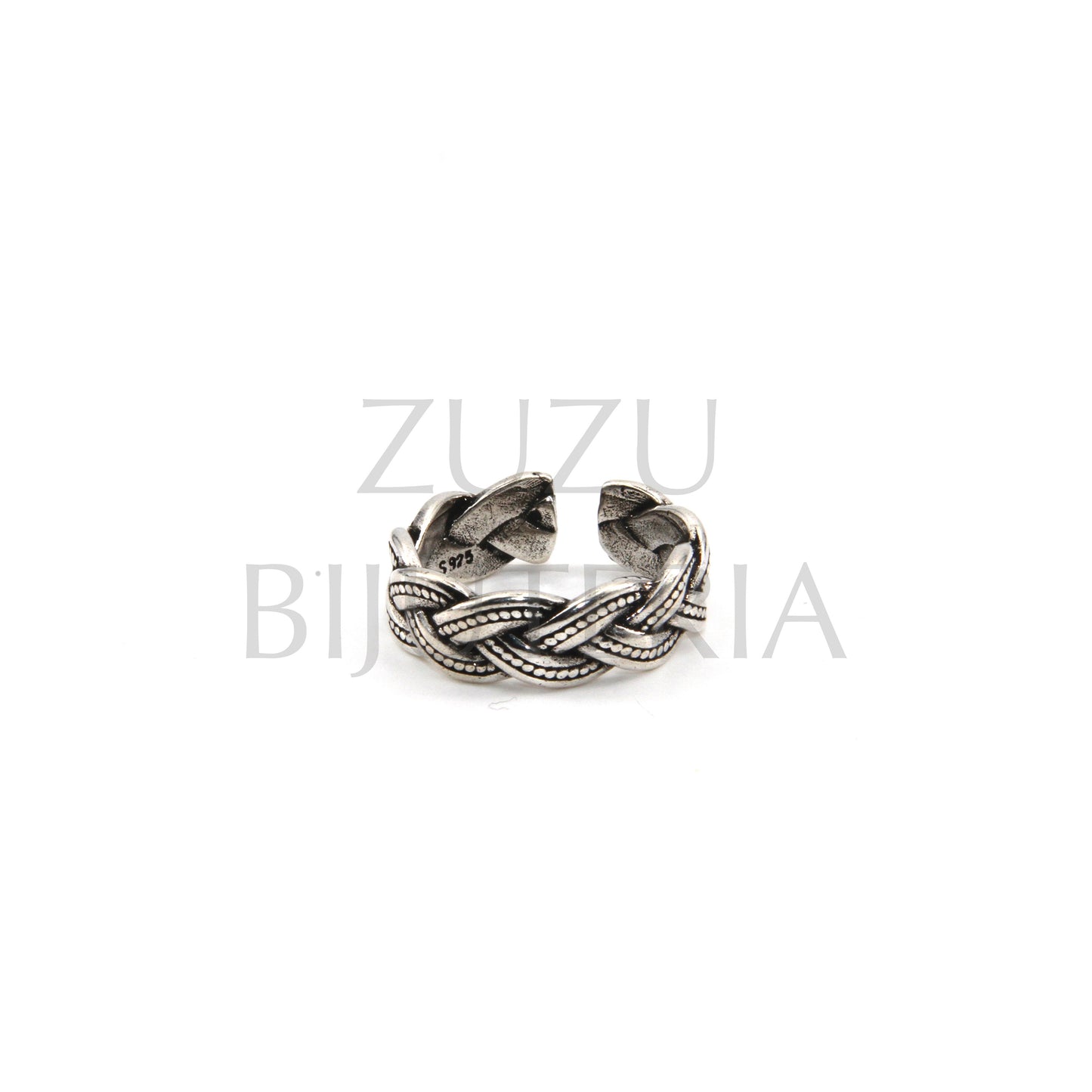 Ring (Adjustable) - Silver Plated