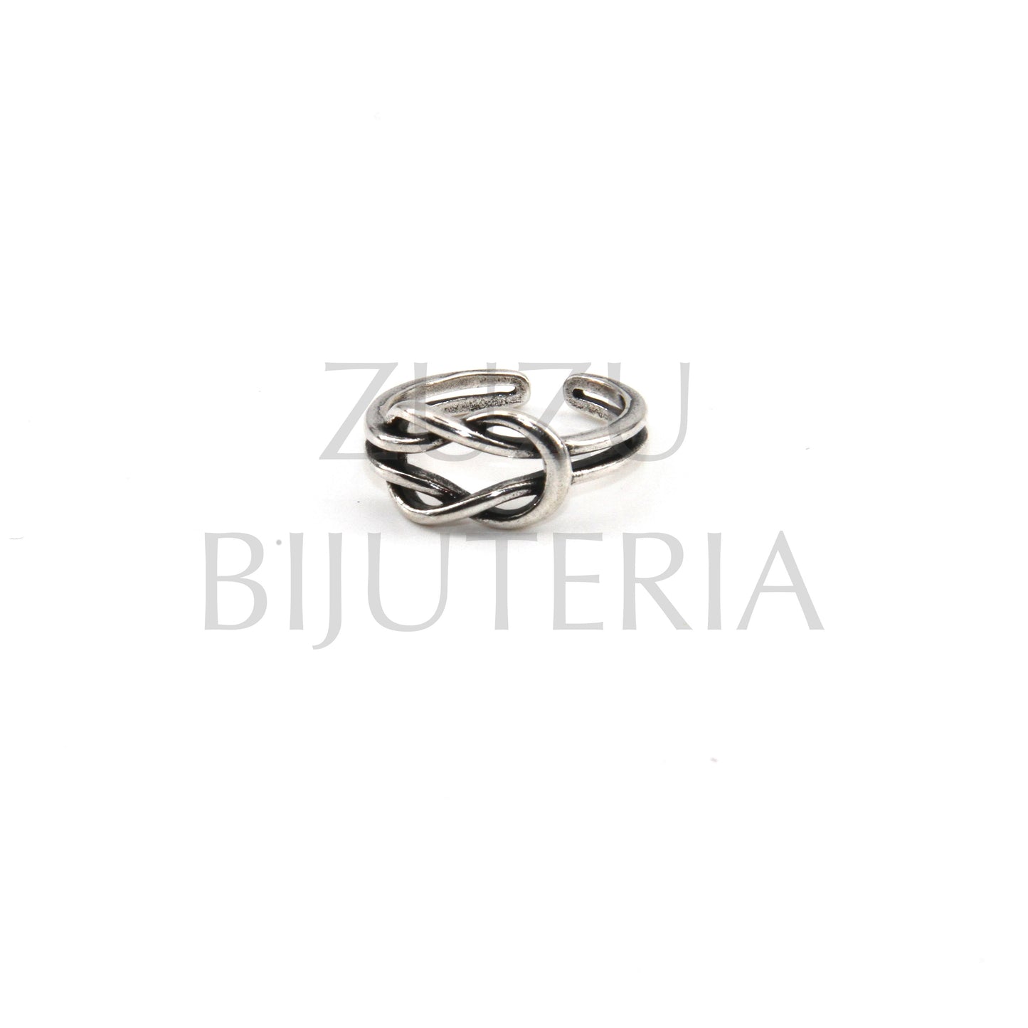 Ring (Adjustable) - Silver Plated