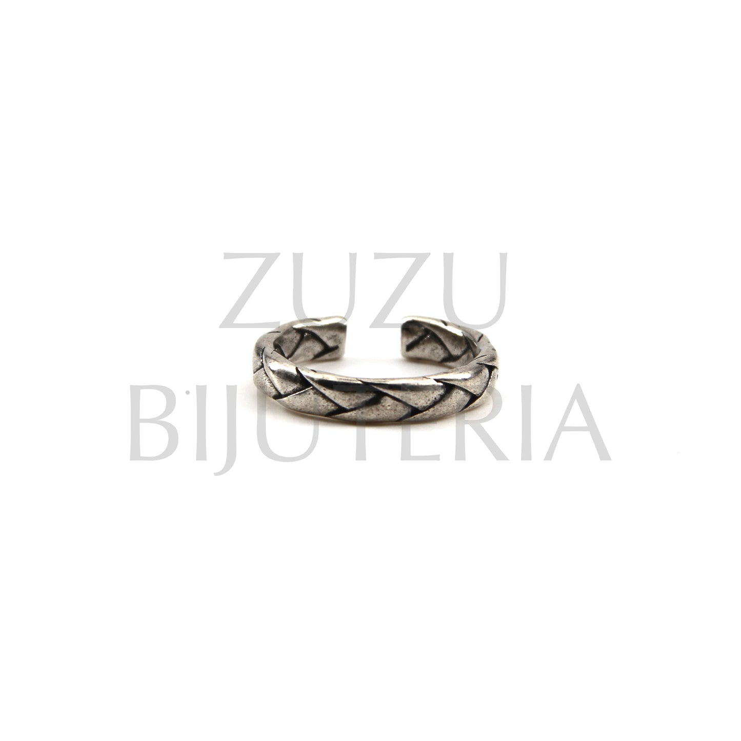 Ring (Adjustable) - Silver Plated