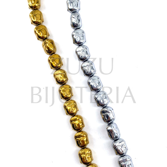 Buddha Hematite Bead 10mm x 8mm