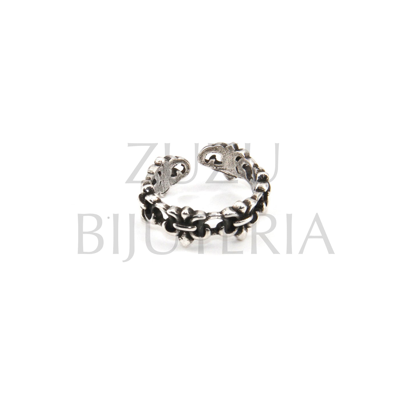 Ring (Adjustable) - Silver Plated