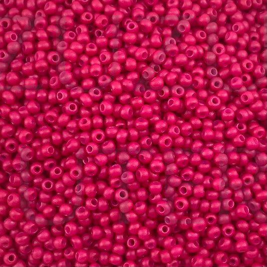 Missangas 2mm PREMIUM QUALITY Rosa - Pacote de 10g