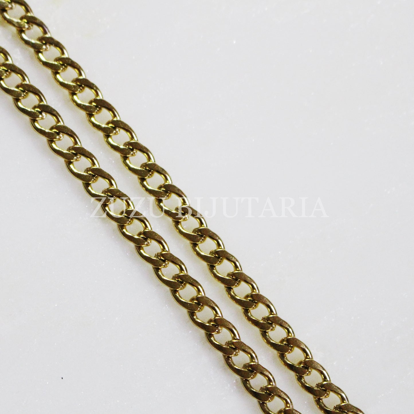 Flat Link Chain 3mm, 5mm and 8mm - Stainless Steel