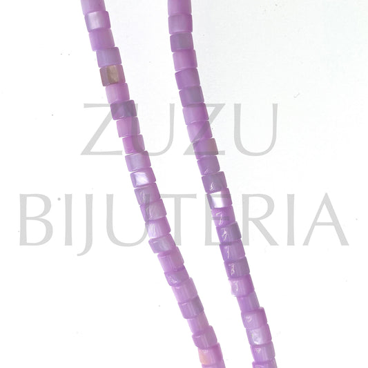 Mother-of-pearl 4mm (39cm) - Light Lilac