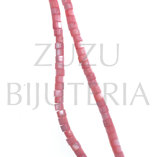 Mother-of-pearl 4mm (39cm) - Pink