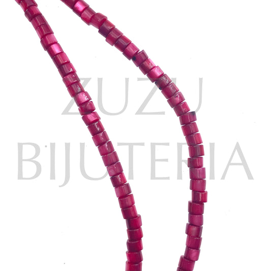 Mother-of-pearl 4mm (39cm) - Dark Pink