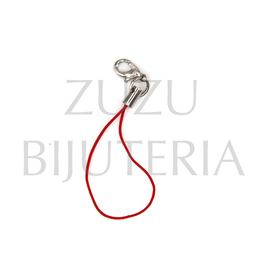 Keyring Wire 59mm - Red