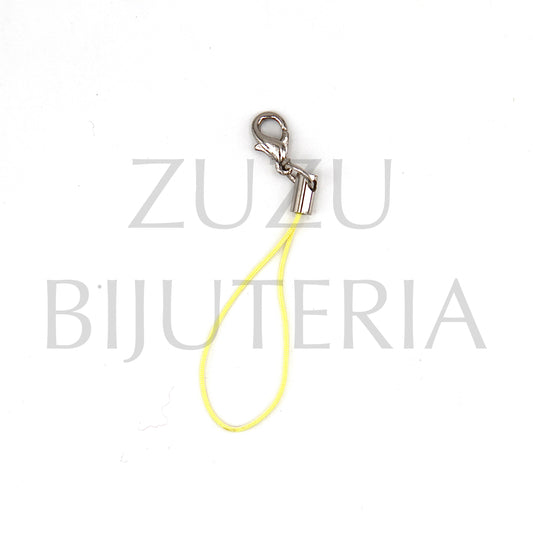 Keyring Wire 59mm - Yellow
