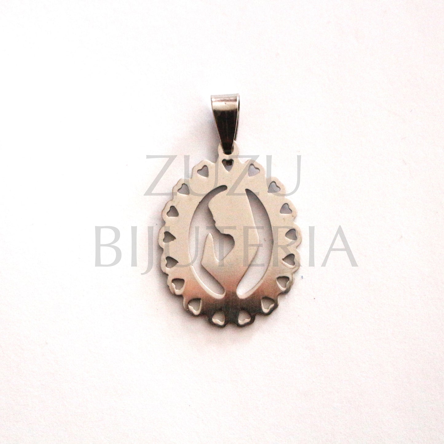 Our Lady Pendant - Stainless Steel