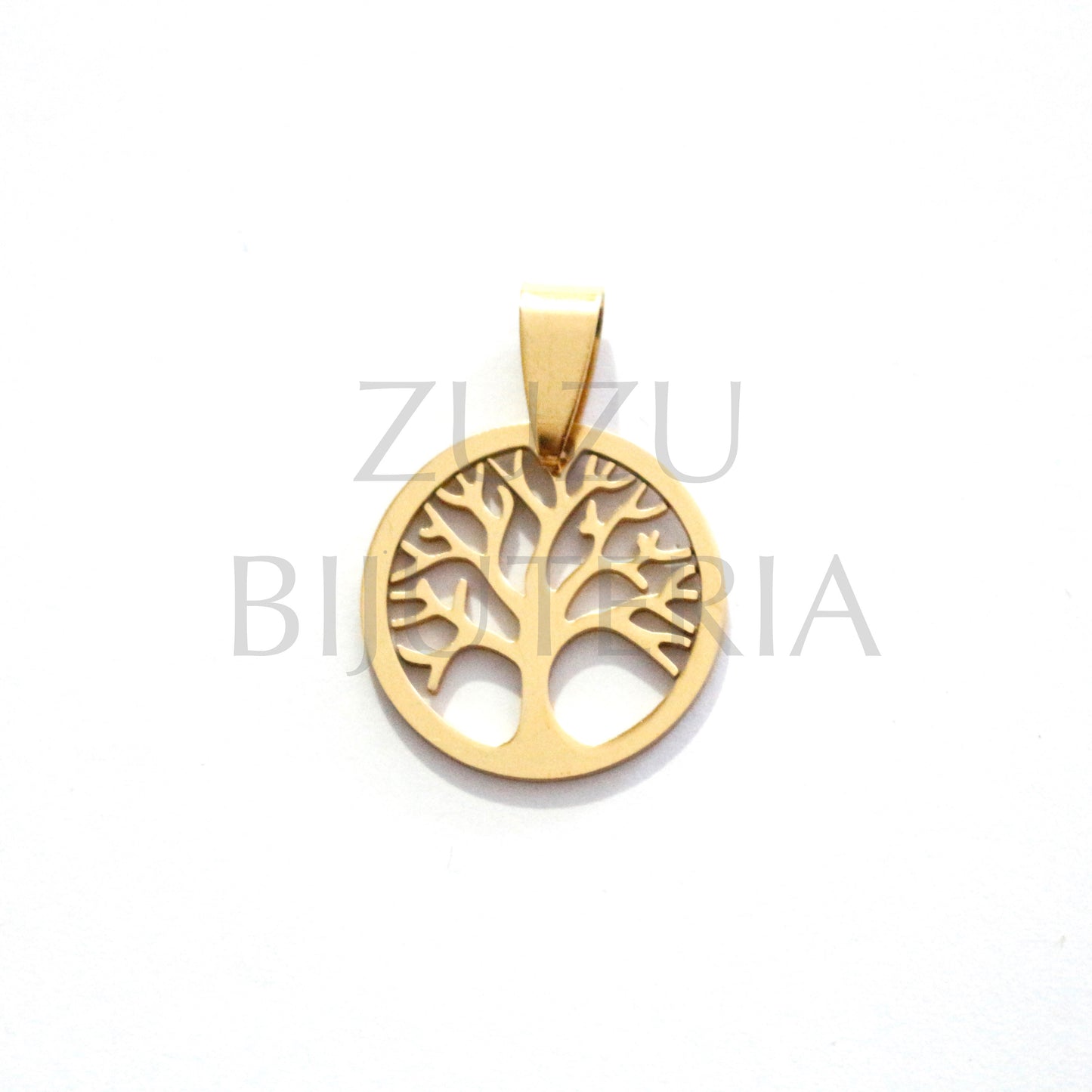 Tree Pendant - Stainless Steel