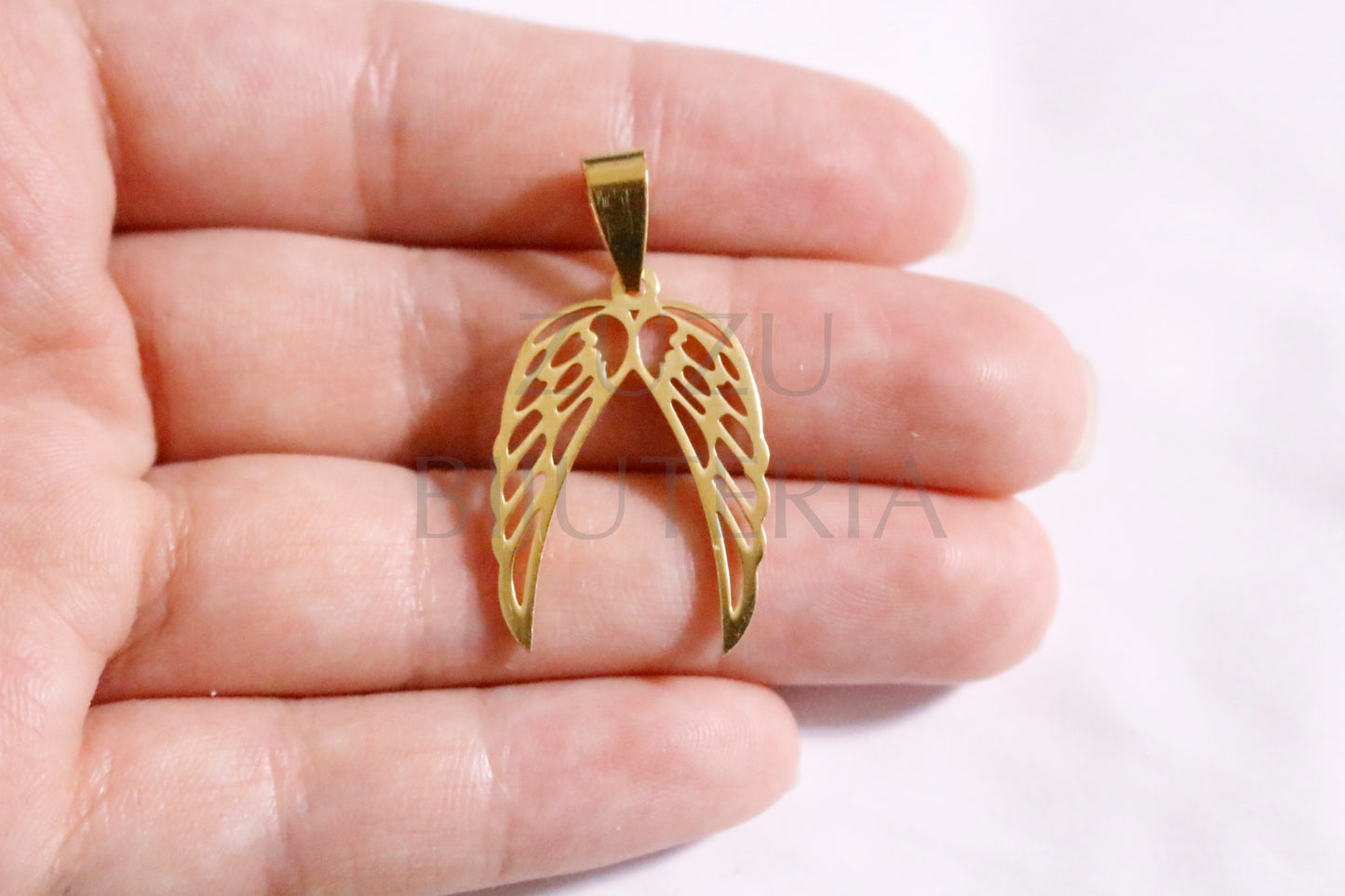 Wings Pendant - Stainless Steel