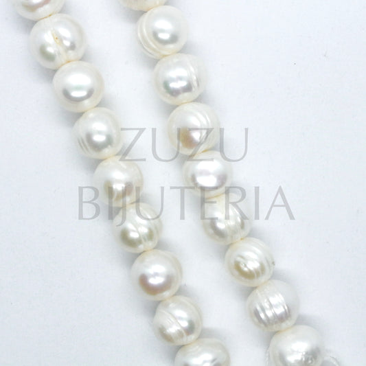 Natural Pearl String 10mm (hole 0.8mm)