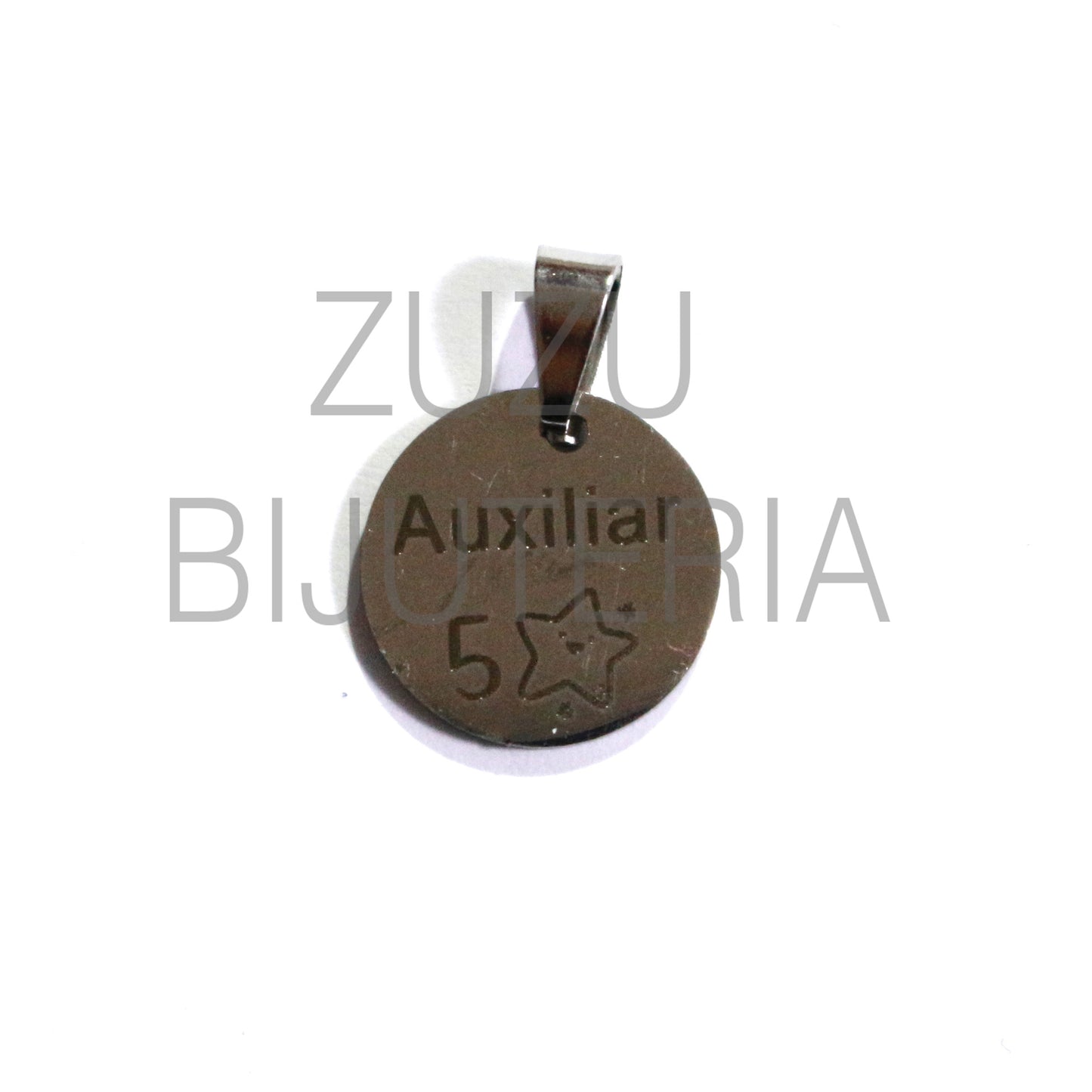 Medalha Auxiliar - Aço Inox