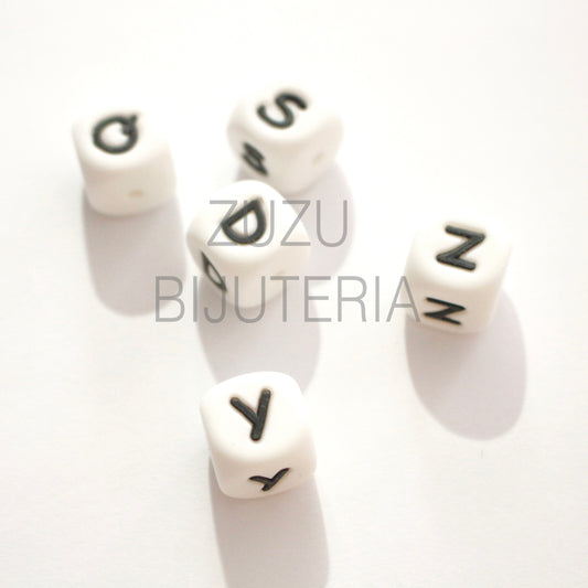 Letter Cube 12mm - Silicone
